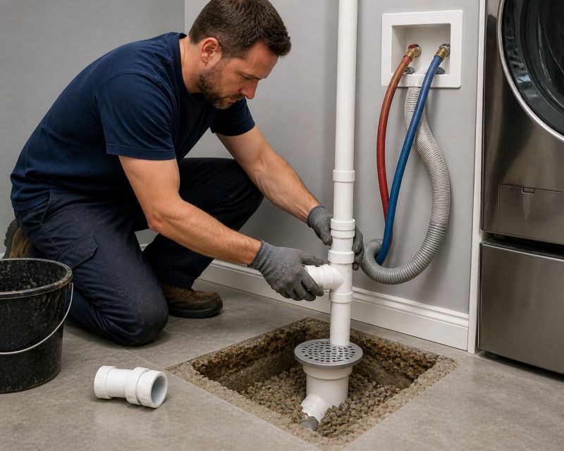 Floor Plumbing Installation in Denver, CO