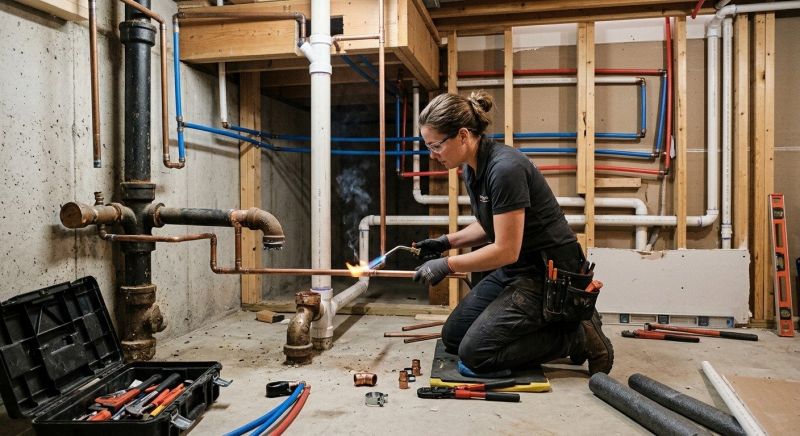 Plumbing Relocation in Denver, CO