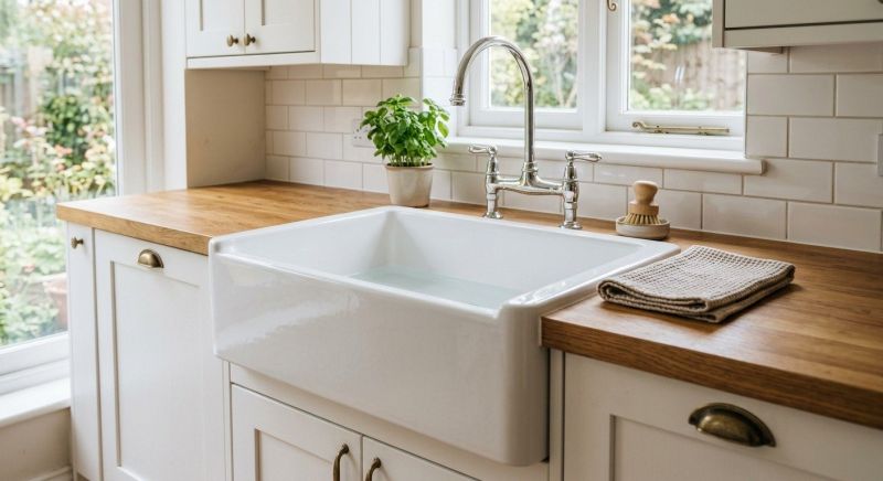 Porcelain Sink Installation in Denver, CO