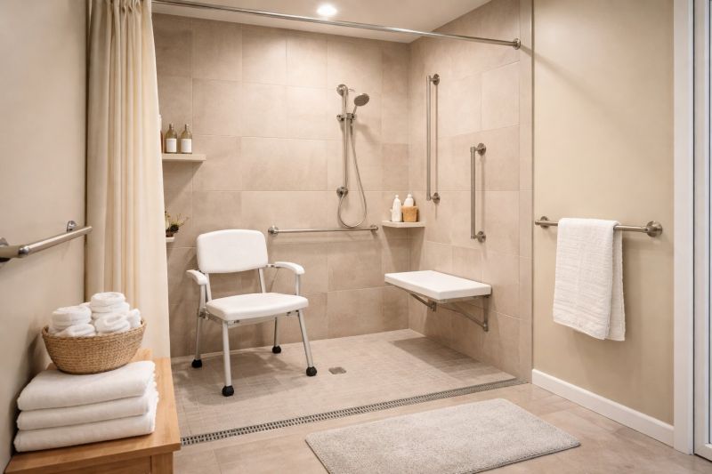 Senior Shower Installation in Portland, ME