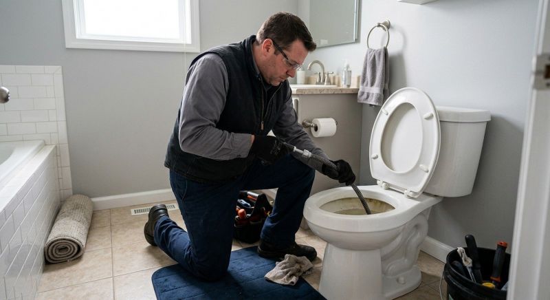 Toilet Snaking in Columbus, OH